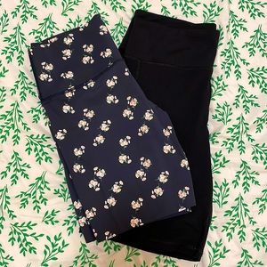 American Eagle Bike Shorts Bundle, one pocket one seamless - Large